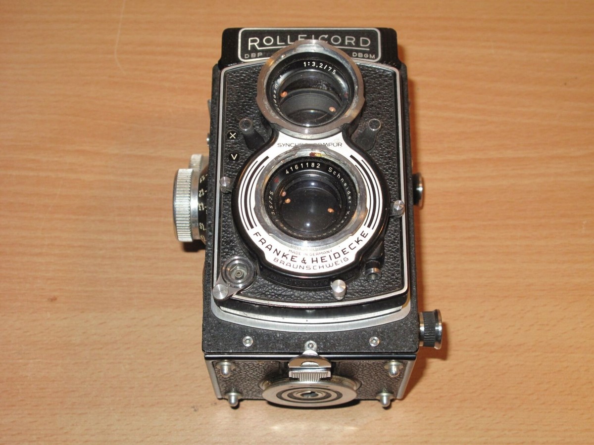 Rolleicord VB Franke & Heidecke avec Schneider Kreaznach 75mm 3,5 – Hard to Find Camera Store