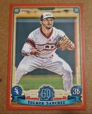 YOLMER SANCHEZ 2019 TOPPS GYPSY QUEEN RED PARALLEL CARD /10 WHITE SOX
