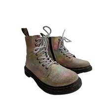 Dr. Martens 1460 Pascal Sparkle in Iridescent Suede Size 3