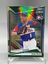 Jose Frias 2022 Panini Elite Extra Edition #183 Green Status /499