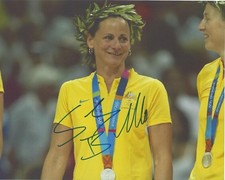 SANDY BRONDELLO Signed 8 x 10 Photo Phoenix Mercury WNBA Basketball AUSTRALIA