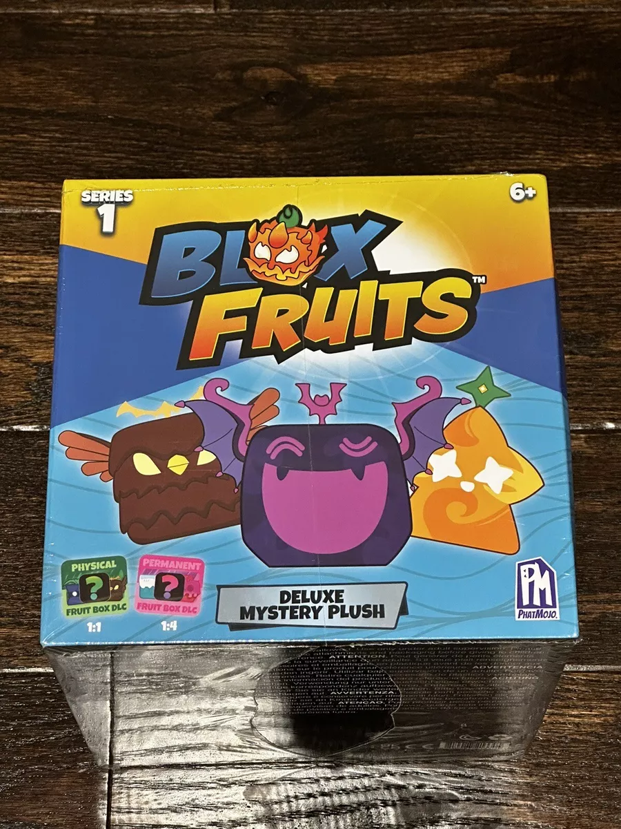 BLOX FRUITS - Mystery Fruit Plush (4 Collectible Plush, Series 1)