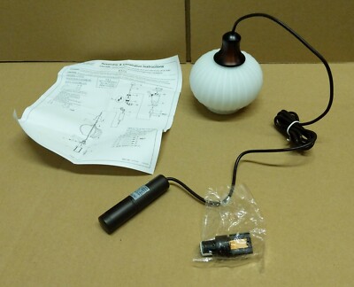 NEW Progress Lighting P6170-174W Onion 1-Light 4.5''W Mini Pendant Urban Bronze