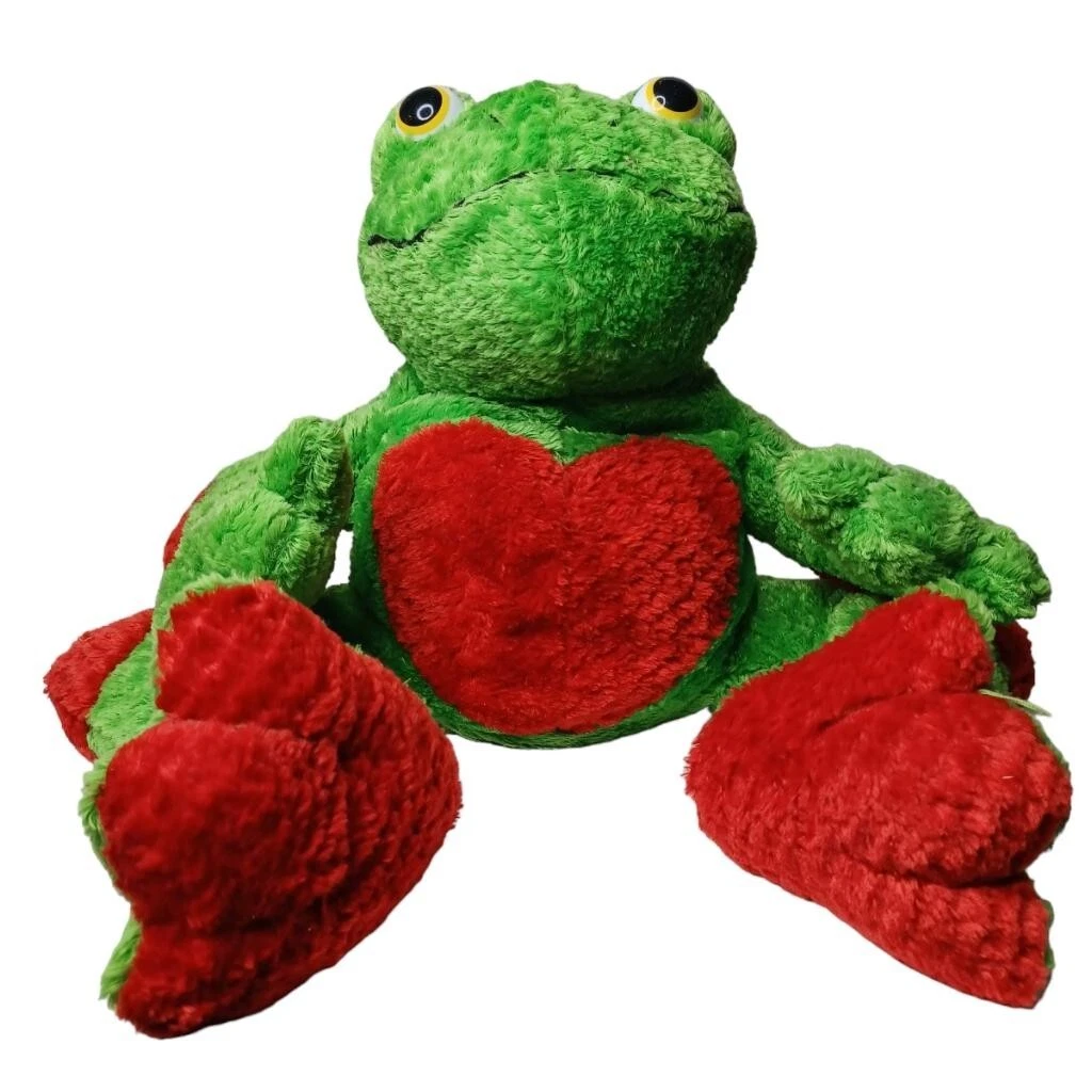 Large Red Plush Dragon Heart Dan Dee Collector's Choice Plush Stuffed animal vtg