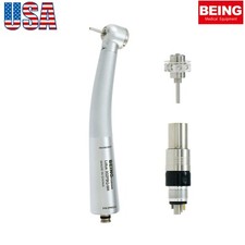 BEING Dental High Speed Handpiece for NSK Turbine Fiber Optic 6Holes LED Coupler