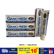 4 Boxes x 150g GANO EXCEL GANO FRESH TOOTHPASTE GANODERMA Free Shipping