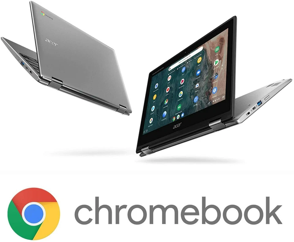 🔥Brand NEW Acer Spin 2in1 11.6"HD Touchscreen Chromebook Celeron N4020/4GB/32GB - Image 2 of 3