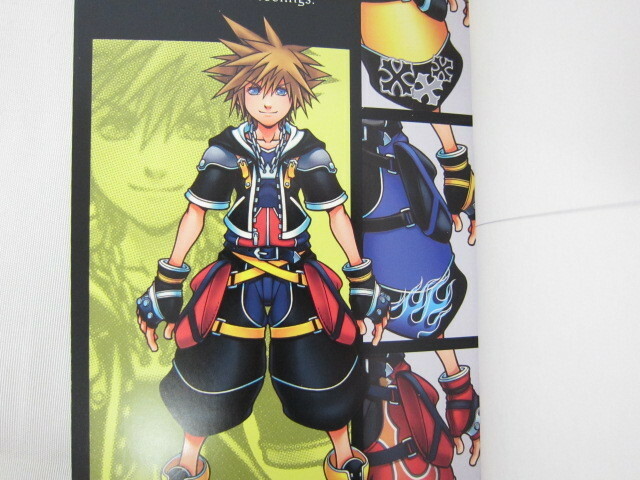 KINGDOM HEARTS II 2 Postcard Book Art Works Sony PS2 Fan 2005