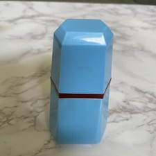 Cacharel Lou Lou Empty Perfume 3.4 fl oz 100ml Blue Glass Bottle Vanity P-6