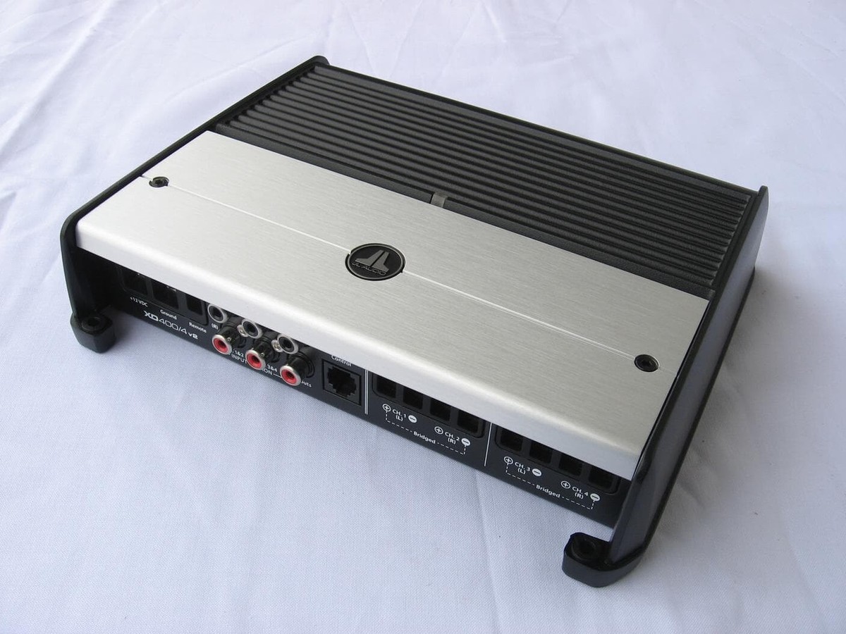 JL AUDIO XD400/4 v2 CLASS-D FULL-RANGE 4-CHANNEL, TOP QUALITY AND