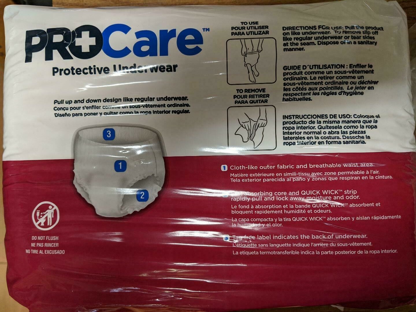 PROCARE PROTECTIVE UNDERWEAR MEDIUM PACK OF 20 90891246472 eBay
