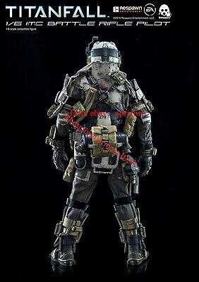Threezero Titanfall Imc Battle Rifle Pilot 1/6 Action Figure Threezero Titanfall Imc Battle Rifle Pilot 1/6 Action Figure