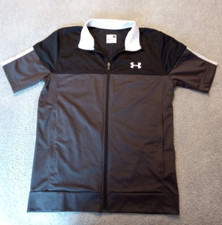 Women's UNDER ARMOUR full zip SS lightweight zipper pockets jacket size SP - NEW