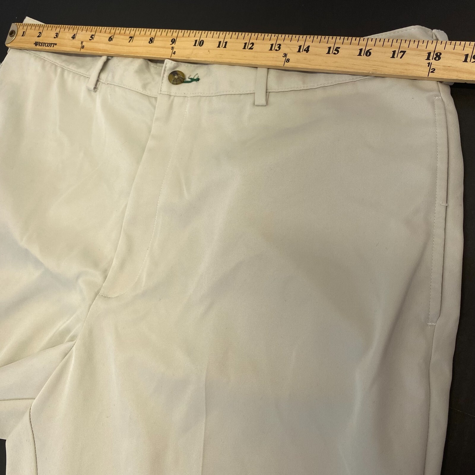 Vintage 90s Tommy Hilfiger Mens Size 38x30 Dress Pants Beige casual thumbnail 9