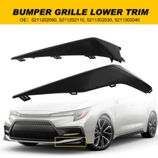 For Toyota 20-22 Corolla SE Front Bumper Grill Lower Trim Molding Left+Right