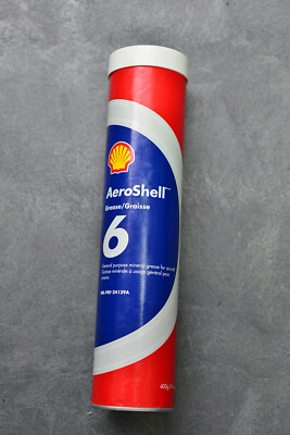 1 Tube of 14.1 oz - Aeroshell  6 Aviation Grease MIL-PRF-24139A  (Exp AUG 2017)