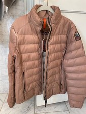 Parajumpers Leather “jodie Jacket” In Cappuccino