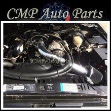 Black Air Intake Kit Fit 1997-2003 Chevy S10 Gmc Sonoma Isuzu Hombre 2.2l Black Air Intake Kit Fit 1997-2003 Chevy S10 Gmc Sonoma Isuzu Hombre 2.2l