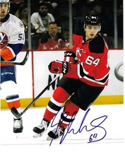 Joseph Blandisi New Jersey Devils Signed 8 x 10