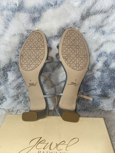 Jewel Badgley Mischka Omari II Buckle-Detail Block Heels💙 - Picture 3 of 5