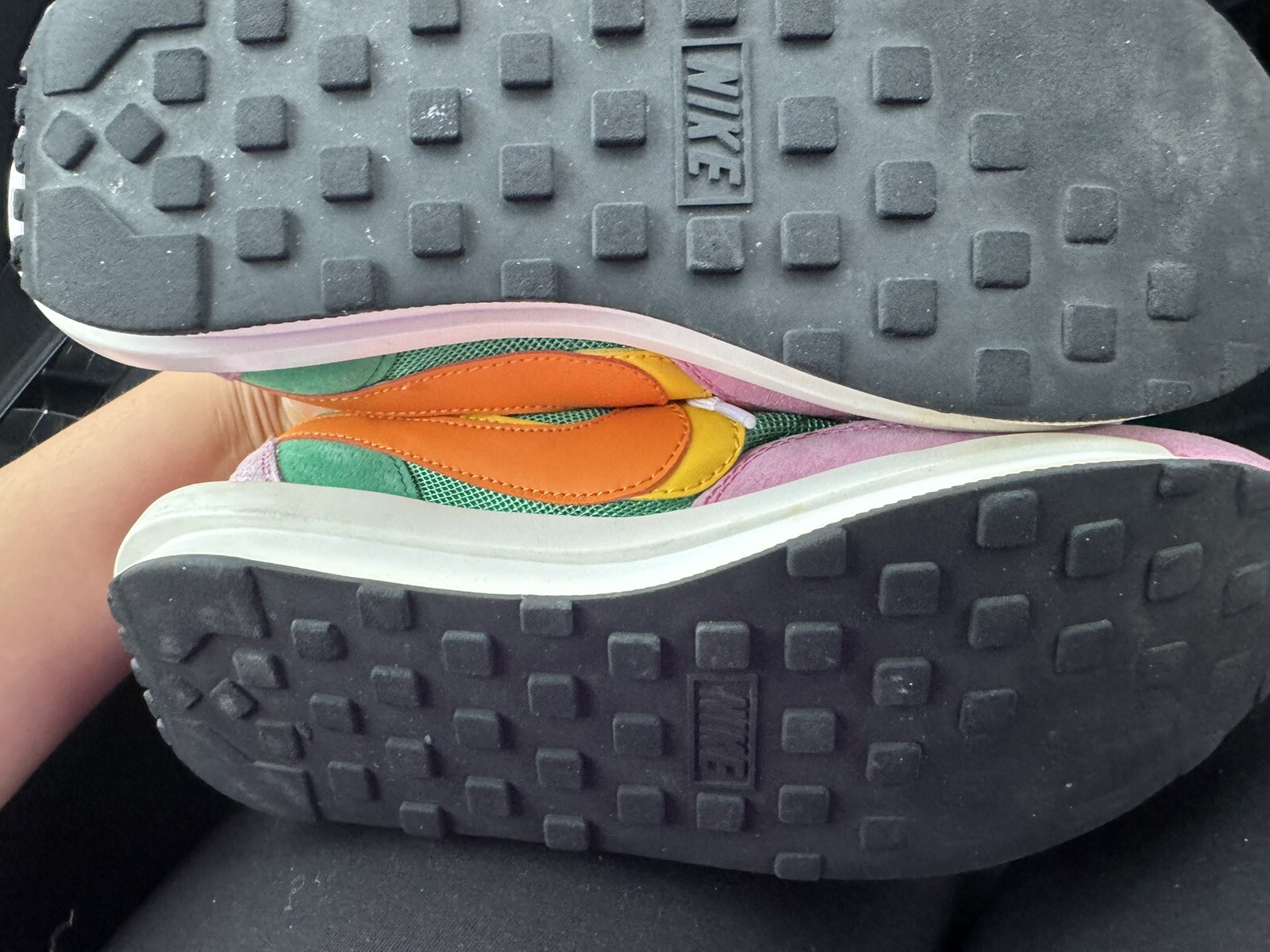 SACAI X NIKE Nike LDWaffle x Sacai verde pino 2019 taglia 7 5? BV0073 301 