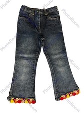 Vintage Gymboree Toddler girl size 5 jeans cute NWOT Apple for the Teacher