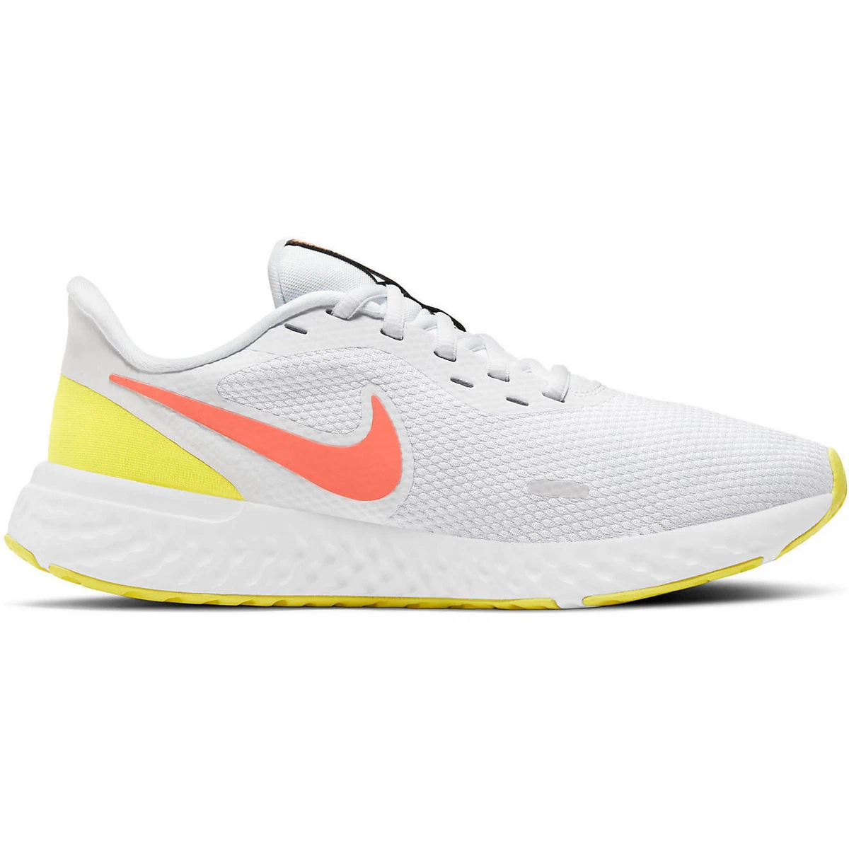 Nike revolution 5 white orange Clearance