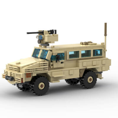 MOC-131385 RG-31 Mk.5E Cat.1 Anti-Mine Vehicle 478 Pieces Building Blocks Set
