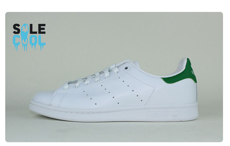 Adidas STAN SMITH White Green Leather Skate Sneaker Men's