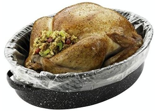 PanSaver 100 Count EZ Clean Slow Cooker Liners and Cooking Bags Perfect For C...