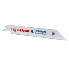 Lenox 20569S624R Bi-Metal Reciprocating Saw Blade; 6 Inch, 3/4 ", 24 TPI, 1/Pack