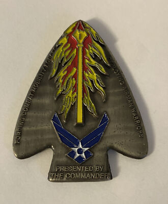 97th Air Mobile Wing Altus AFB Oklahoma Presented by the Commander Coin  B5