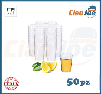 50 Shot Gläser Shot 25ml für Grundierung Chupito Gläser Kunststoff Probierlöffel