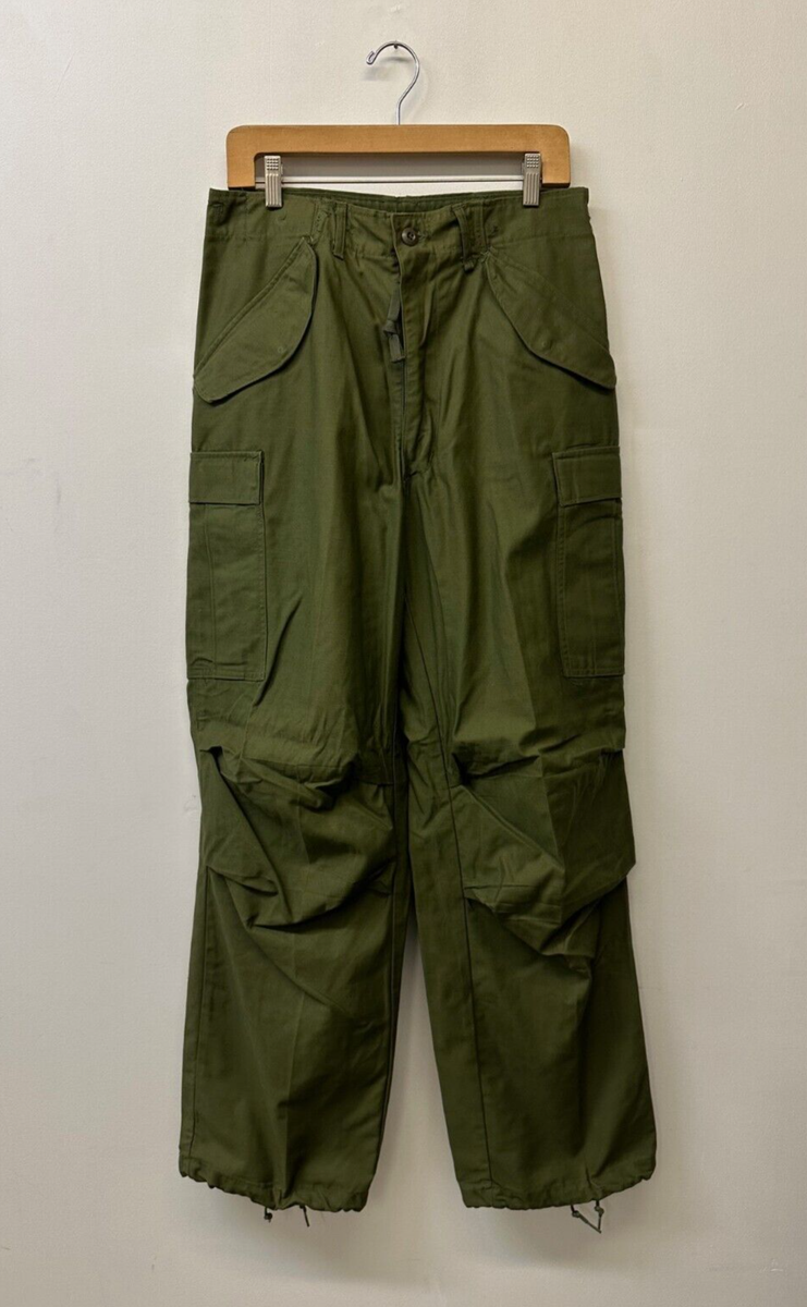 NOS US Army M65 OD Field Trouser Pants, Small Long Dated NOS US Army M65 OD Field Trouser Pants, Small Long Dated