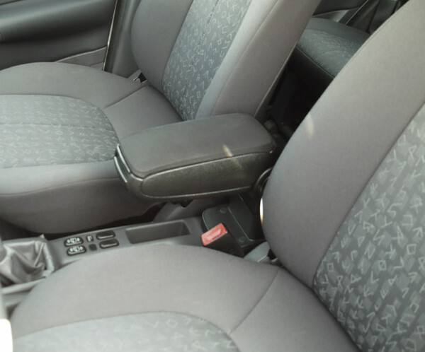 Mercedes A-KLASSE W168 2001-2004 Mittelarmlehne Passform Armlehne Textil Schwarz-image