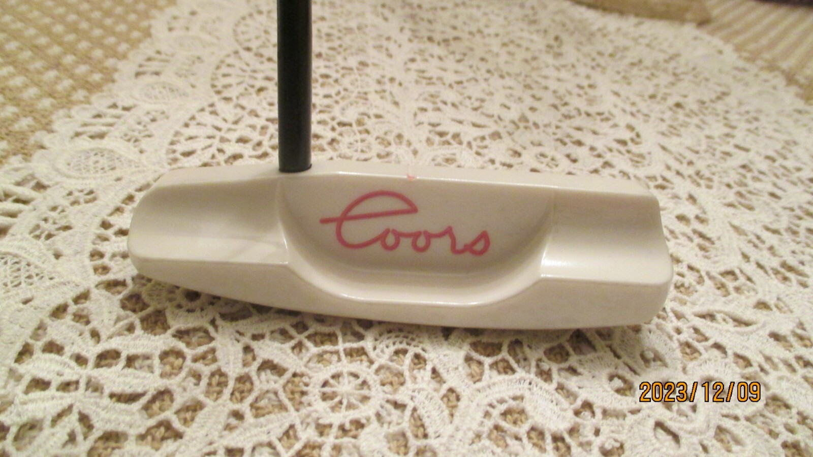 Used RH Rare Ladies Coors O2 TZ Ceramic Putter Graph. Shaft Shows