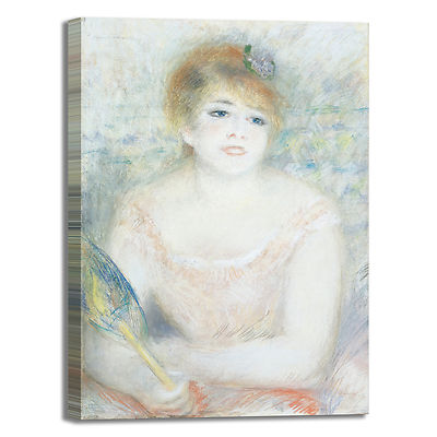 Renoir Jeanne Samary Design Bild Druck Leinwand Gemälde Rahmen Wohnkultur