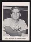 1958-65 JAY PUBLISHING Sandy Koufax DODGERS  5x7  PICTURE PACK PHOTO  VG-EX+   A