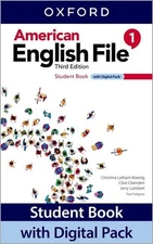 American English File 3e Student Book Level 1 Digital Pack by Oxford University,