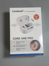 NEW Sealed Ceretone Core One Pro CE-A90A Hearing Aids CIC Invisible Rechargeable