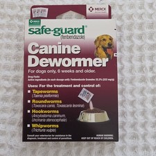 Safe-Guard Fenbendazole Granules Dewormer for Dogs All Sizes Tapeworms