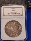 1887 Philadelphia NGC MS64 Morgan Dollar (#1767147-031)