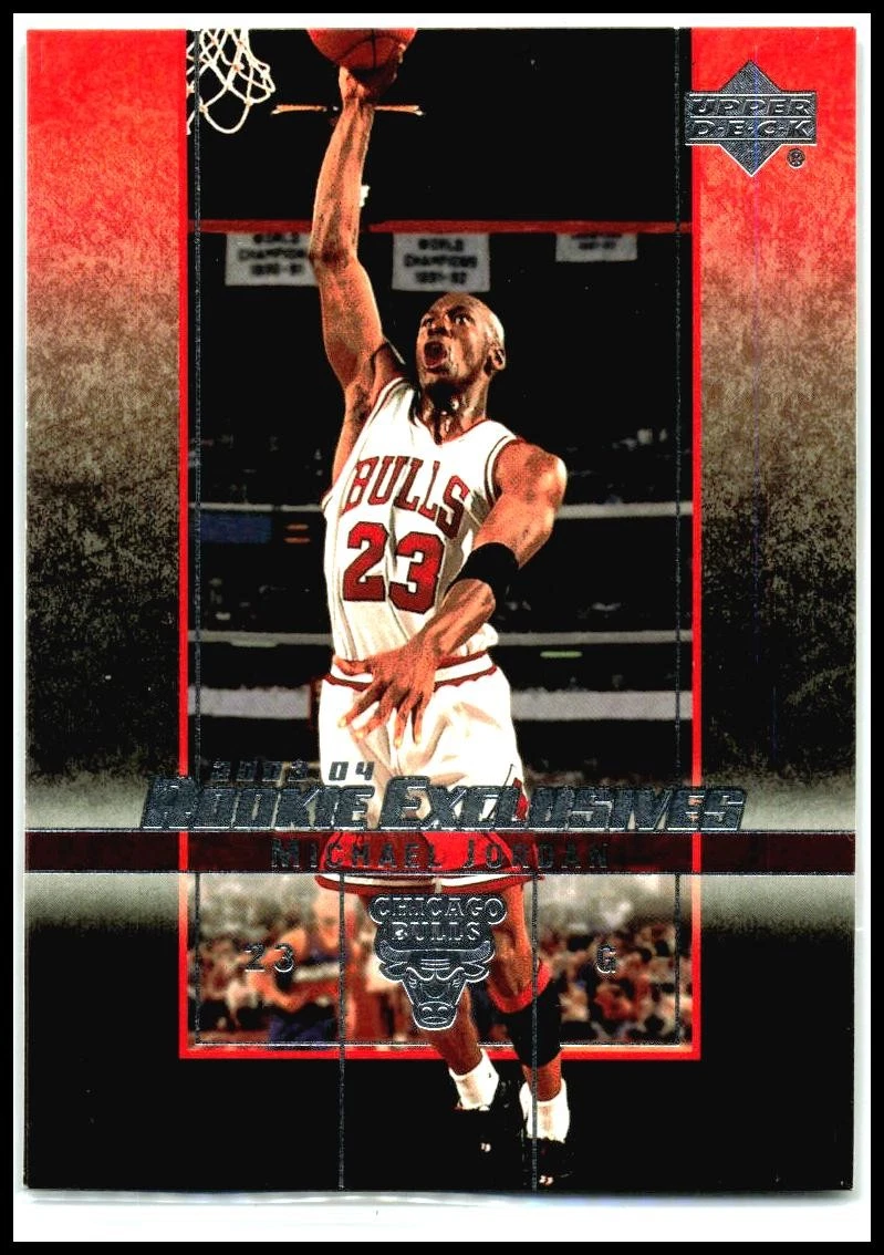 2003-04 Upper Deck Rookie Exclusives - Michael Jordan #60 for sale