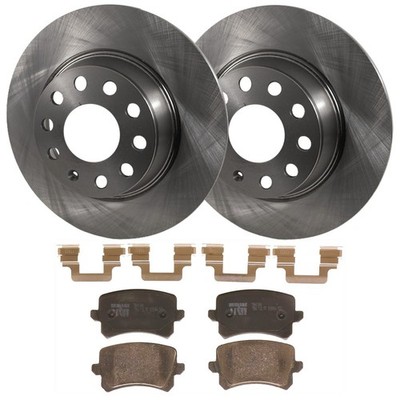 KIT-070624-92 TRW Brake Disc and Pad Kits 2-Wheel Set Rear for VW Tiguan Limited