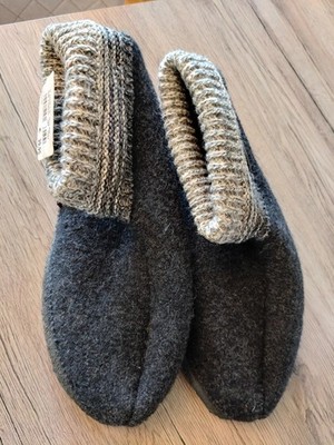 Hausschuhe Giesswein Gr. 41 grau NEU mit Etikett