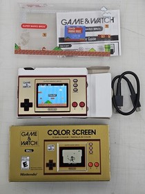 Nintendo Super Mario Bros Handheld Game and Watch 35th Anniversary Edition GUC