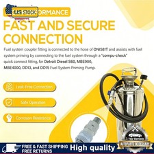Heavy Duty Diesel Fuel Line Fitting Adapter T...