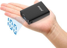 Jvgoal Small Power Banks 12000Mah Portable Charger Mini External Battery Pack wi