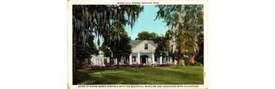 Windy Hill Manor Natchez MS Postcard Adams Co. Aaron Burr Hideout Teich c1910s