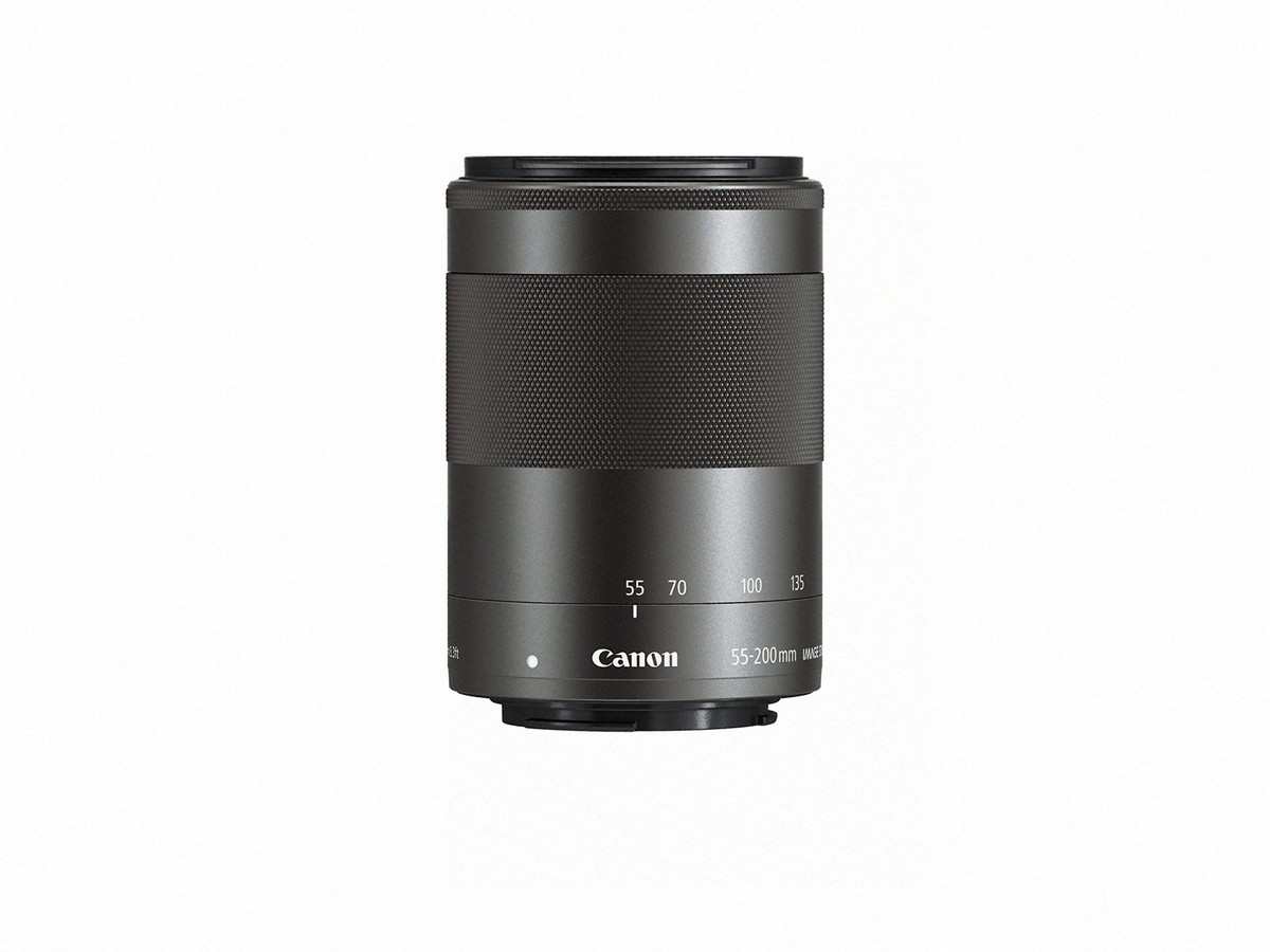 2/23出品！Canon EOS M EF-M15-45 EF-M55-200 Canon EF-M 55-200mm f/4.5-6.3 IS STM Lens for sale online | eBay
